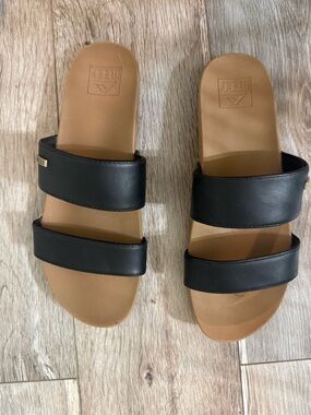 Reef Black Sandal Strap